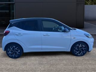 75010 : Hyundai Paris Nord - Goncourt Automobiles - HYUNDAI i10 N Line - i10 III - Blanc - Boîte manuelle - Essence sans plomb