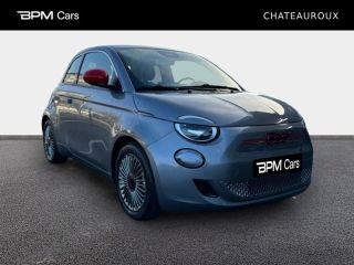 36000 : Hyundai Châteauroux - BPM Cars - FIAT 500 - 500 - Gris - Traction - Electrique