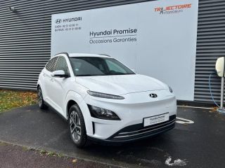14112 : Hyundai Caen - Trajectoire Automobiles - HYUNDAI Kona - Kona - Atlas White Métal - Traction - Electrique