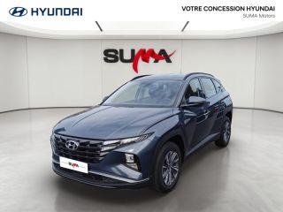 75010 : Hyundai Paris Nord - Goncourt Automobiles - HYUNDAI TUCSON Intuitive - TUCSON IV - Bleu - Boîte automatique - Essence / Courant électrique