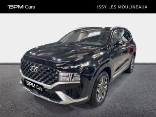 92130 : Hyundai ISSY-LES-MOULINEAUX - BPM Cars - HYUNDAI Santa Fe - Santa Fe - Abyss Black Métal - Traction - Hybride : Essence/Electrique