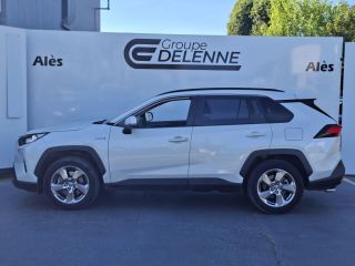 75010 : Hyundai Paris Nord - Goncourt Automobiles - TOYOTA RAV4 HYBRIDE PRO MY20 Dynamic Business - RAV4 V - Blanc - Automate à fonct. Continu - Essence / Courant électrique