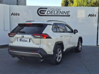 75010 : Hyundai Paris Nord - Goncourt Automobiles - TOYOTA RAV4 HYBRIDE PRO MY20 Dynamic Business - RAV4 V - Blanc - Automate à fonct. Continu - Essence / Courant électrique