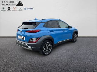 75010 : Hyundai Paris Nord - Goncourt Automobiles - HYUNDAI KONA HYBRID Executive - KONA HYBRID (10/2020-04/2023) - Bleu - Automate sequentiel - Essence / Courant électrique