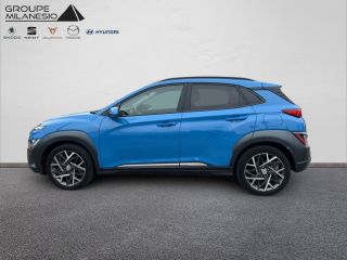 75010 : Hyundai Paris Nord - Goncourt Automobiles - HYUNDAI KONA HYBRID Executive - KONA HYBRID (10/2020-04/2023) - Bleu - Automate sequentiel - Essence / Courant électrique