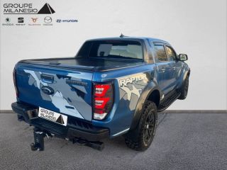 75010 : Hyundai Paris Nord - Goncourt Automobiles - FORD RANGER DOUBLE CABINE RAPTOR - RANGER DOUBLE CABINE (02/2019-10/2022) - Noir - Boîte automatique - Diesel