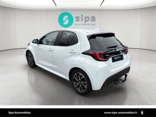 75010 : Hyundai Paris Nord - Goncourt Automobiles - TOYOTA YARIS HYBRIDE MY22 Design - YARIS IV - Blanc - Automate à fonct. Continu - Essence / Courant électrique