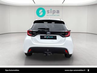 75010 : Hyundai Paris Nord - Goncourt Automobiles - TOYOTA YARIS HYBRIDE MY22 Design - YARIS IV - Blanc - Automate à fonct. Continu - Essence / Courant électrique