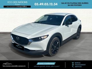 86000 : Hyundai Poitiers - Eco des Nations - MAZDA CX-30 - CX-30 - Blanc - Traction - Essence/Micro-Hybride