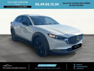 86000 : Hyundai Poitiers - Eco des Nations - MAZDA CX-30 - CX-30 - Blanc - Traction - Essence/Micro-Hybride