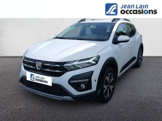 75010 : Hyundai Paris Nord - Goncourt Automobiles - DACIA SANDERO Stepway Confort - SANDERO III - BLANC - Boîte manuelle - Essence ou gaz