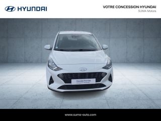75010 : Hyundai Paris Nord - Goncourt Automobiles - HYUNDAI i10 Intuitive - i10 III - Blanc - Boîte manuelle - Essence sans plomb