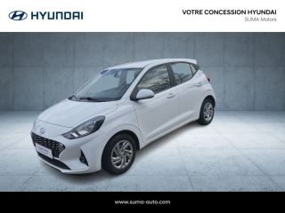 75010 : Hyundai Paris Nord - Goncourt Automobiles - HYUNDAI i10 Intuitive - i10 III - Blanc - Boîte manuelle - Essence sans plomb