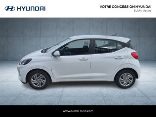 75010 : Hyundai Paris Nord - Goncourt Automobiles - HYUNDAI i10 Intuitive - i10 III - Blanc - Boîte manuelle - Essence sans plomb