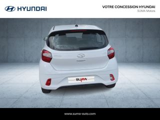 75010 : Hyundai Paris Nord - Goncourt Automobiles - HYUNDAI i10 Intuitive - i10 III - Blanc - Boîte manuelle - Essence sans plomb