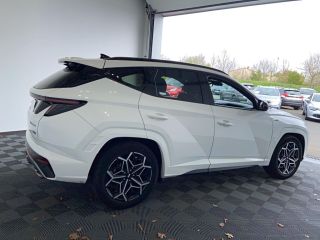 75010 : Hyundai Paris Nord - Goncourt Automobiles - HYUNDAI TUCSON N Line Executive - TUCSON IV - Blanc - Automate sequentiel - Diesel