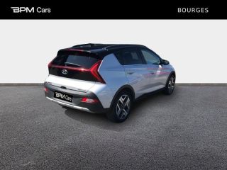 18230 : Hyundai Bourges - BPM Cars - HYUNDAI Bayon - Bayon - Sleek Silver Métal/Toit/rétros Black - Traction - Essence/Micro-Hybride