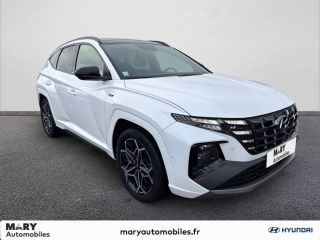 75010 : Hyundai Paris Nord - Goncourt Automobiles - HYUNDAI TUCSON NLINE EXECUTIVE -  - SERENITY WHITE -  - Essence / Courant électrique