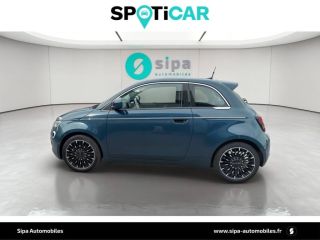 75010 : Hyundai Paris Nord - Goncourt Automobiles - FIAT 500e BERLINE La Prima - 500 III - Bleu - Automate à fonct. Continu - Courant électrique