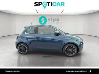 75010 : Hyundai Paris Nord - Goncourt Automobiles - FIAT 500e BERLINE La Prima - 500 III - Bleu - Automate à fonct. Continu - Courant électrique