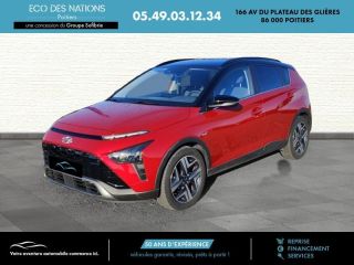 86000 : Hyundai Poitiers - Eco des Nations - HYUNDAI Bayon - Bayon - Rouge - Traction - Essence/Micro-Hybride