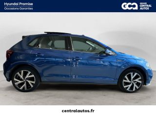 75010 : Hyundai Paris Nord - Goncourt Automobiles - VOLKSWAGEN POLO R-Line - POLO VI - Bleu - Automate sequentiel - Essence sans plomb