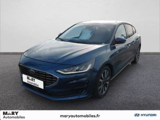 75010 : Hyundai Paris Nord - Goncourt Automobiles - FORD FOCUS Titanium Style - FOCUS IV - Bleu - Boîte manuelle - Essence / Ethanol