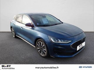 75010 : Hyundai Paris Nord - Goncourt Automobiles - FORD FOCUS Titanium Style - FOCUS IV - Bleu - Boîte manuelle - Essence / Ethanol
