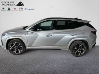 75010 : Hyundai Paris Nord - Goncourt Automobiles - HYUNDAI TUCSON N Line Creative - TUCSON (03/2024) - SHIMMERING SILVER - Boîte automatique - Essence / Courant électrique