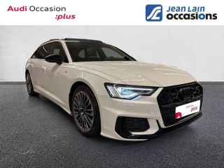 75010 : Hyundai Paris Nord - Goncourt Automobiles - AUDI A6 AVANT Competition - A6 V - BLANC GLACIER METALLISE - Automate sequentiel - Essence / Courant électrique