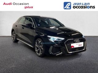 75010 : Hyundai Paris Nord - Goncourt Automobiles - AUDI A3 SPORTBACK S Line - A3/S3/RS3 IV - NOIR MYTHIC METALLISE - Automate sequentiel - Essence / Courant électrique