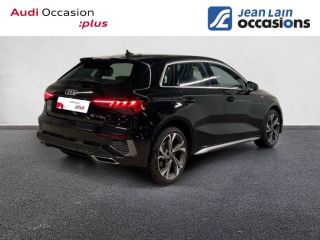 75010 : Hyundai Paris Nord - Goncourt Automobiles - AUDI A3 SPORTBACK S Line - A3/S3/RS3 IV - NOIR MYTHIC METALLISE - Automate sequentiel - Essence / Courant électrique