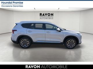 75010 : Hyundai Paris Nord - Goncourt Automobiles - HYUNDAI SANTA FE Executive - SANTA FE IV - Blanc - Boîte automatique - Essence / Courant électrique