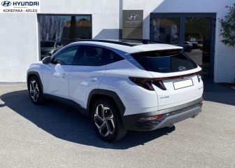 75010 : Hyundai Paris Nord - Goncourt Automobiles - HYUNDAI TUCSON Executive - TUCSON IV - Blanc - Boîte automatique - Essence / Courant électrique