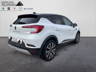 75010 : Hyundai Paris Nord - Goncourt Automobiles - RENAULT CAPTUR Initiale Paris - CAPTUR (11/2019-04/2024) - Blanc - Boîte hybride multimode - Essence / Courant électrique