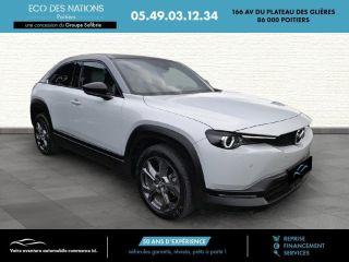 86000 : Hyundai Poitiers - Eco des Nations - MAZDA MX-30 - MX-30 - Blanc - Traction - Electrique