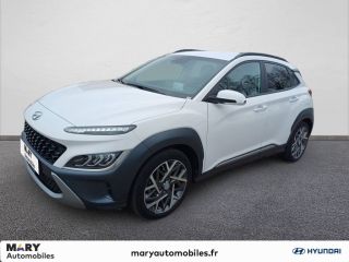 75010 : Hyundai Paris Nord - Goncourt Automobiles - HYUNDAI KONA HYBRID Executive - KONA - BLANC - Automate sequentiel - Essence / Courant électrique