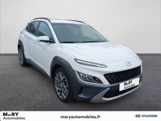 75010 : Hyundai Paris Nord - Goncourt Automobiles - HYUNDAI KONA HYBRID Executive - KONA - BLANC - Automate sequentiel - Essence / Courant électrique