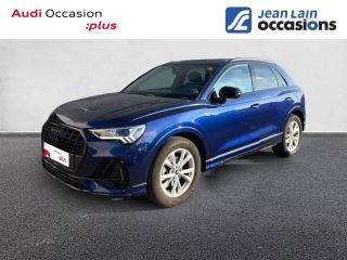 75010 : Hyundai Paris Nord - Goncourt Automobiles - AUDI Q3 S line plus - Q3 II - BLEU NAVARRE METALLISE - Automate sequentiel - Essence sans plomb