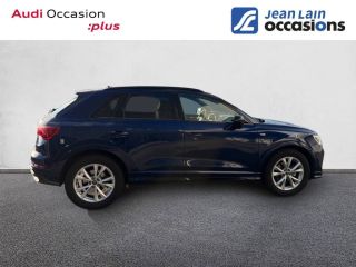 75010 : Hyundai Paris Nord - Goncourt Automobiles - AUDI Q3 S line plus - Q3 II - BLEU NAVARRE METALLISE - Automate sequentiel - Essence sans plomb