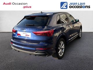 75010 : Hyundai Paris Nord - Goncourt Automobiles - AUDI Q3 S line plus - Q3 II - BLEU NAVARRE METALLISE - Automate sequentiel - Essence sans plomb