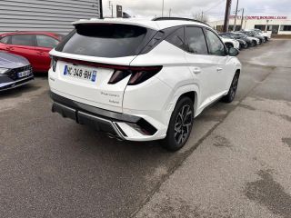 29200 : Hyundai Brest - Iroise Automobiles - HYUNDAI Tucson - Tucson - Serenity White Métal - Traction - Hybride : Essence/Electrique