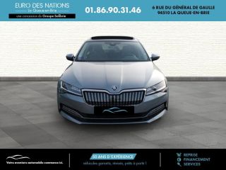 75010 : Hyundai Paris Nord - Goncourt Automobiles - SKODA SUPERB Laurin &amp; Klement - SUPERB III - GRIS BUSINESS - Automate sequentiel - Essence / Courant électrique