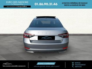 75010 : Hyundai Paris Nord - Goncourt Automobiles - SKODA SUPERB Laurin &amp; Klement - SUPERB III - GRIS BUSINESS - Automate sequentiel - Essence / Courant électrique