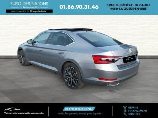 75010 : Hyundai Paris Nord - Goncourt Automobiles - SKODA SUPERB Laurin &amp; Klement - SUPERB III - GRIS BUSINESS - Automate sequentiel - Essence / Courant électrique