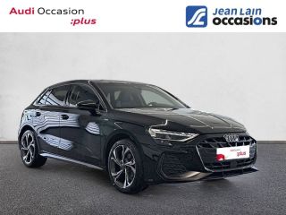 75010 : Hyundai Paris Nord - Goncourt Automobiles - AUDI A3 SPORTBACK S line - A3/S3/RS3 IV - NOIR MYTHIC METALLISE - Automate sequentiel - Essence sans plomb