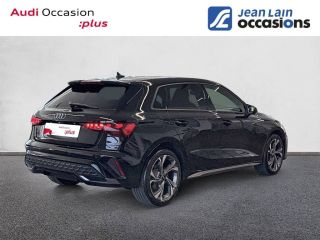 75010 : Hyundai Paris Nord - Goncourt Automobiles - AUDI A3 SPORTBACK S line - A3/S3/RS3 IV - NOIR MYTHIC METALLISE - Automate sequentiel - Essence sans plomb