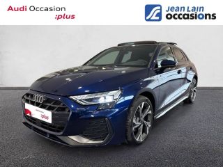 75010 : Hyundai Paris Nord - Goncourt Automobiles - AUDI A3 SPORTBACK S line - A3/S3/RS3 IV - BLEU NAVARRE METALLISE - Automate sequentiel - Diesel