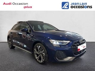 75010 : Hyundai Paris Nord - Goncourt Automobiles - AUDI A3 SPORTBACK S line - A3/S3/RS3 IV - BLEU NAVARRE METALLISE - Automate sequentiel - Diesel