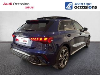 75010 : Hyundai Paris Nord - Goncourt Automobiles - AUDI A3 SPORTBACK S line - A3/S3/RS3 IV - BLEU NAVARRE METALLISE - Automate sequentiel - Diesel